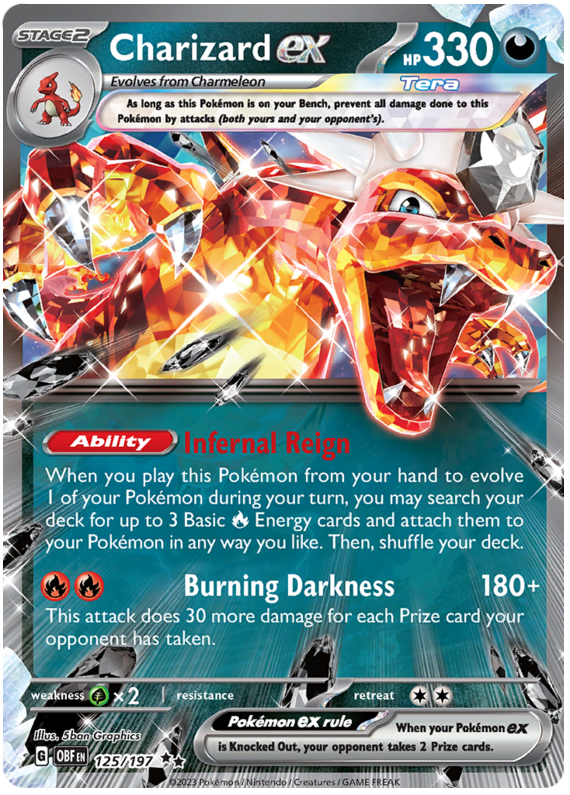 Charizard ex - Obsidian Flames #125