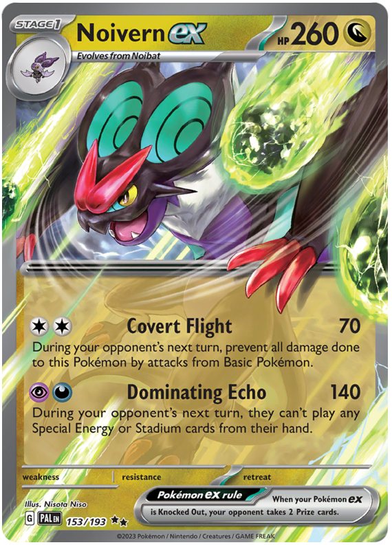 Noivern ex - Paldea Evolved #153