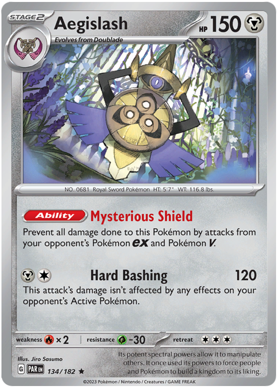 Aegislash - Paradox Rift #134